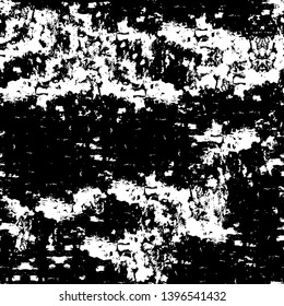 Vector grunge overlay texture. Black and white background