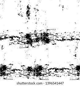 Vector grunge overlay texture. Black and white background