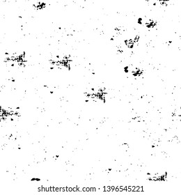 Vector grunge overlay texture. Black and white background