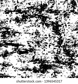 Vector grunge overlay texture. Black and white background