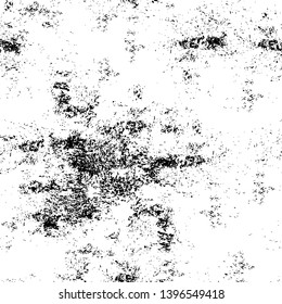 Vector grunge overlay texture. Black and white background