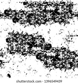 Vector grunge overlay texture. Black and white background