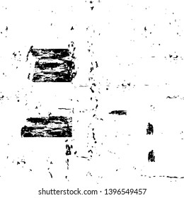 Vector grunge overlay texture. Black and white background