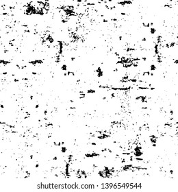 Vector grunge overlay texture. Black and white background