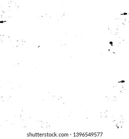 Vector grunge overlay texture. Black and white background