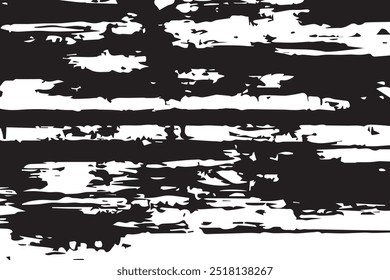 Vector grunge overlay texture. Black and white background. Black and white background. Grunge background abstract. Texture black and white from cracks, chips and stains.