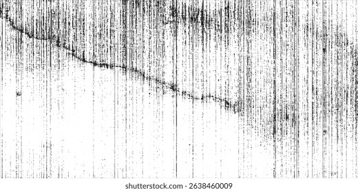 Vector grunge overlay texture. Black and white background