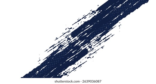 Vector Grunge Paint Brush . Curved Brush Stroke . Vector Logo Design Template .eps10