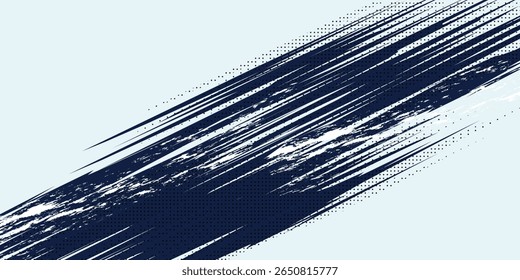 Vector Grunge Paint Brush . Curved Brush Stroke . Vector Logo Design Template .eps10