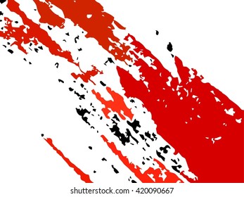 Vector Grunge Paint Brush. Vector Logo Design Template.