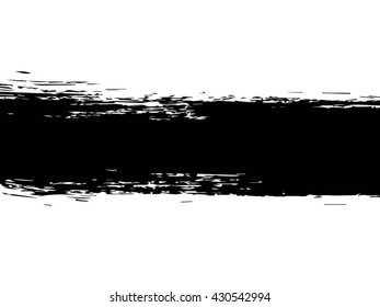 Vector Grunge Paint Brush. Vector Logo Design Template.