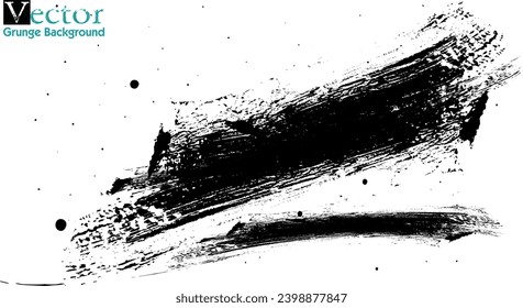 Vector Grunge Paint Brush, Vector Brush Stroke. Brush stroke and texture. Vector design..eps8