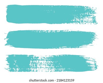 Pincel de pintura grunge vectorial.