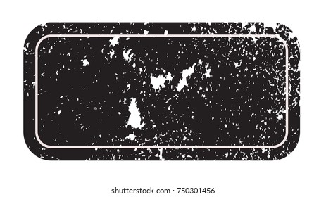 Vector grunge post stamp.Distress rubber stamp.