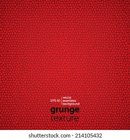 Vector Grunge red background, seamless