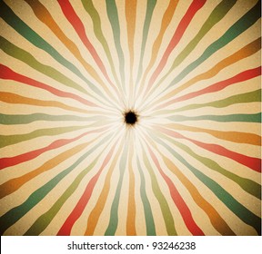 Vector grunge retro background with place for your text