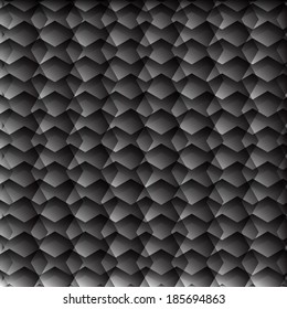 Vector grunge retro octagon background pattern