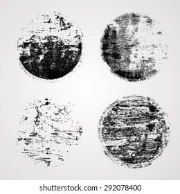 Vector Grunge  Shapes Collection. 
