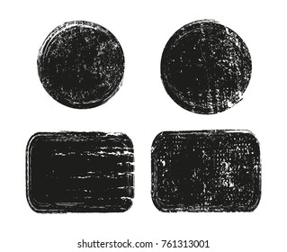 Vector grunge shapes.Grunge design elements.