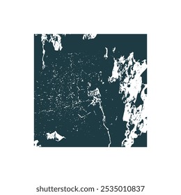 Vector Grunge square Stamp. Distress grain surface dust and rough background concept. Overlay texture stamps with banners, logos, icon, label and badges.