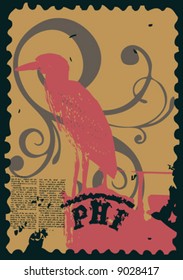 vector grunge stamp design