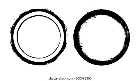 Vector grunge stamp.Grunge round frame.