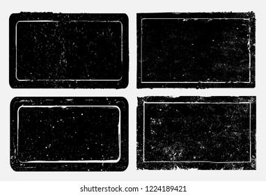 Vector grunge stamps.Grunge design elements.