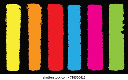 Vector grunge stripe.Distressed banner design.