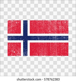 vector grunge styled of Norway