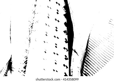 Vector Grunge Texture. Abstract black and white Background. Distress effects