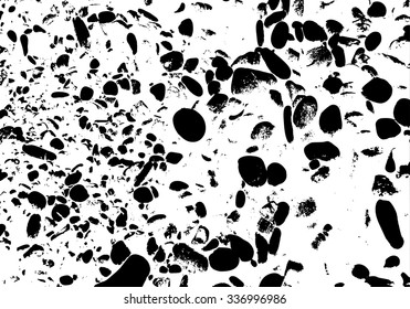 Vector grunge texture. Abstract textural grunge a background of cracks, spots for design