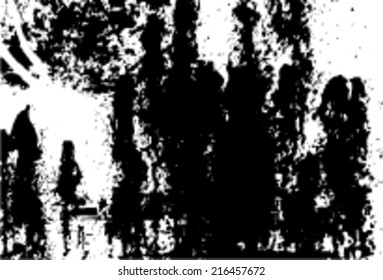 Vector Grunge Texture For Background