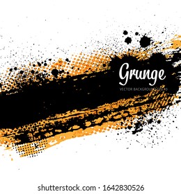 Vector grunge texture background for banner.