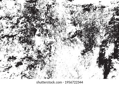 Vector grunge texture background. Black and white abstract.