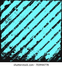 Vector grunge texture background. Blue and black lines