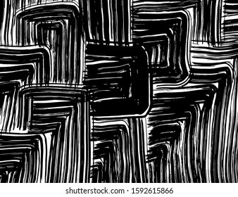 Vector. Grunge texture. Background brush pattern.