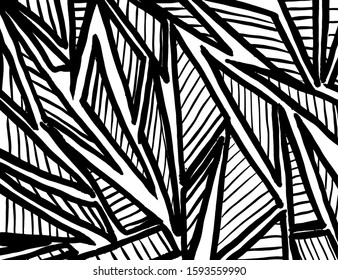 Vector. Grunge texture. Background brush pattern.