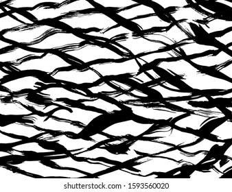 Vector. Grunge texture. Background brush pattern.