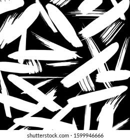 Vector. Grunge texture. Background brush pattern.