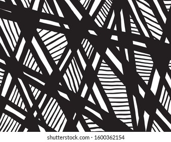 Vector. Grunge texture. Background brush pattern.