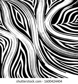 Vector. Grunge texture. Background brush pattern.