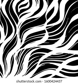 Vector. Grunge texture. Background brush pattern.