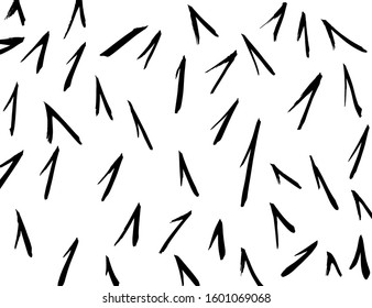 Vector. Grunge texture. Background brush pattern.
