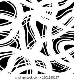 Vector. Grunge texture. Background brush pattern.