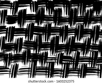 Vector. Grunge texture. Background brush pattern.