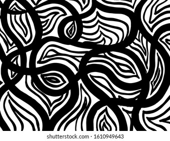 Vector. Grunge texture. Background brush pattern.