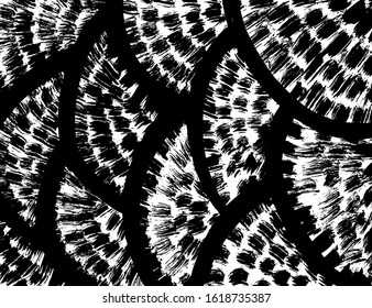 Vector. Grunge texture. Background brush pattern.