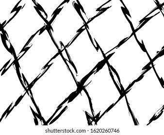 Vector. Grunge texture. Background brush pattern.