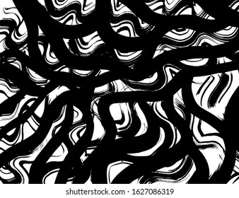 Vector. Grunge texture. Background brush pattern.