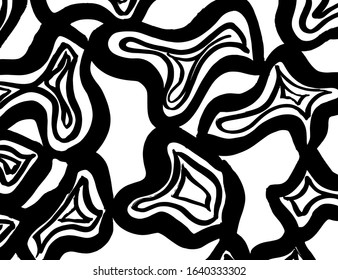 Vector. Grunge texture. Background brush pattern.